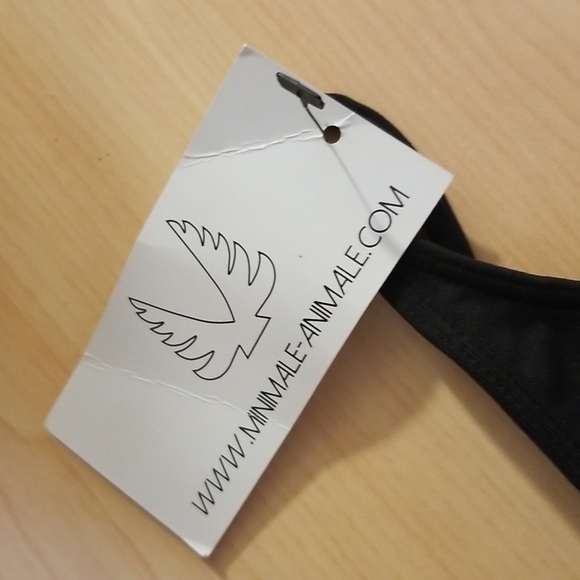 💕MINIMALE ANIMALE💕 Solitude Bikini Top ~ Bronzing Collection Black Small S NWT - Picture 12 of 12